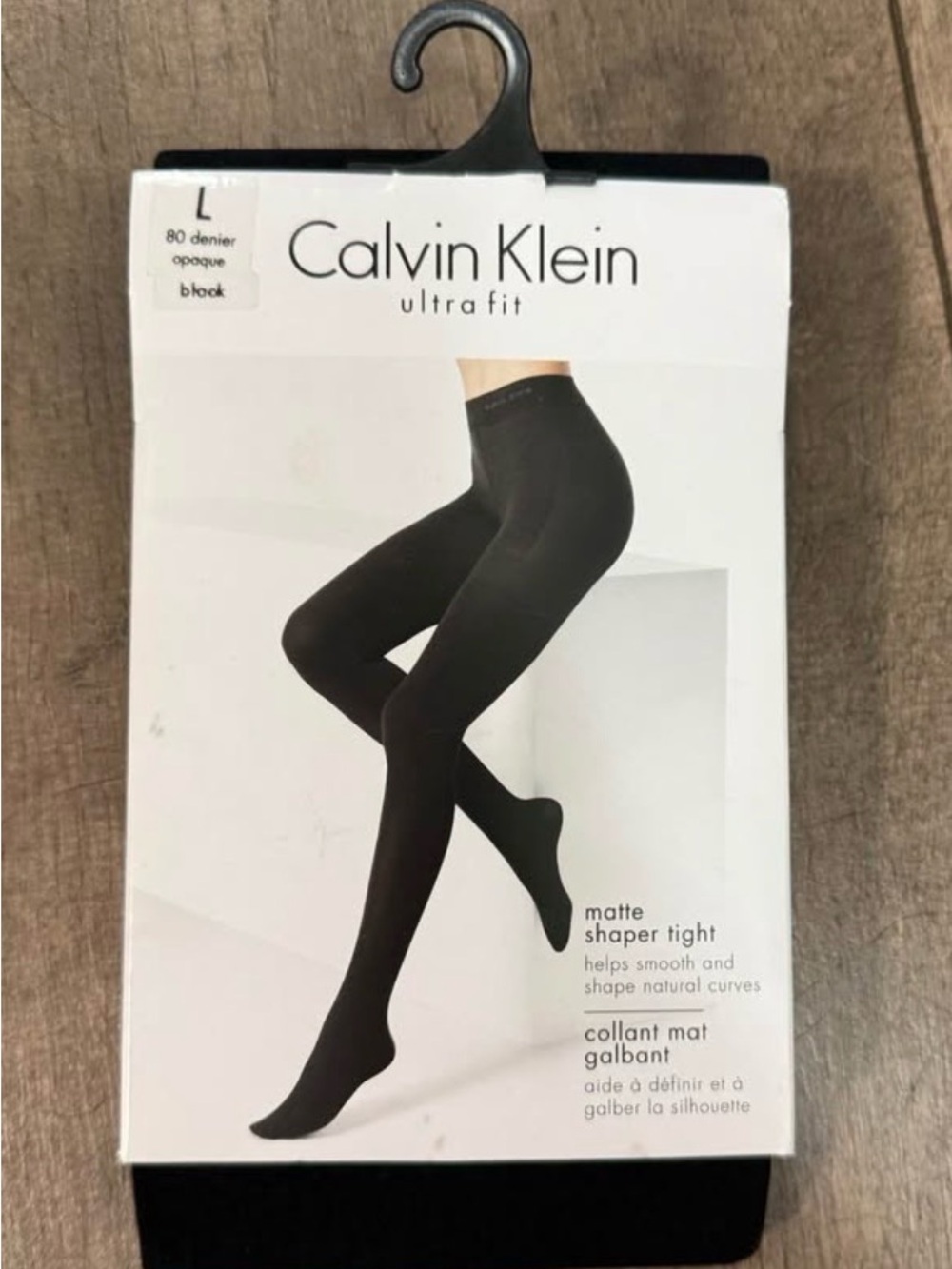 Calvin Klein Matte Shaper Tights โ Black